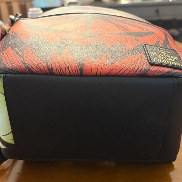 Disney Black and Orange Nightmare Before Christmas Loungefly - Picture 12 of 12